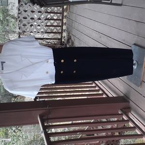 Liz Claiborne size 12 70%Triacetate 30% Polyester button down dress